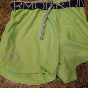 UA girls shorts